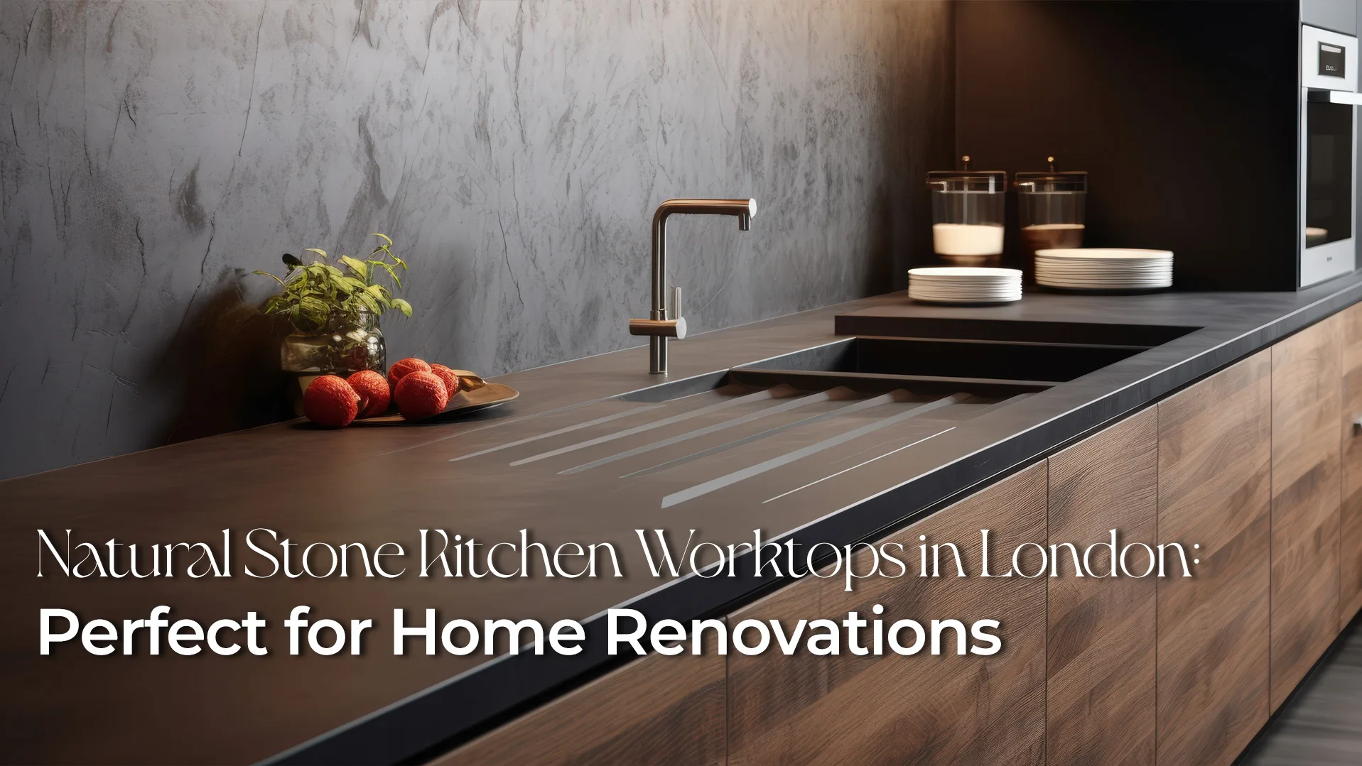 Natural Stone Kitchen Worktops in London: Perfect for Home Renovations
