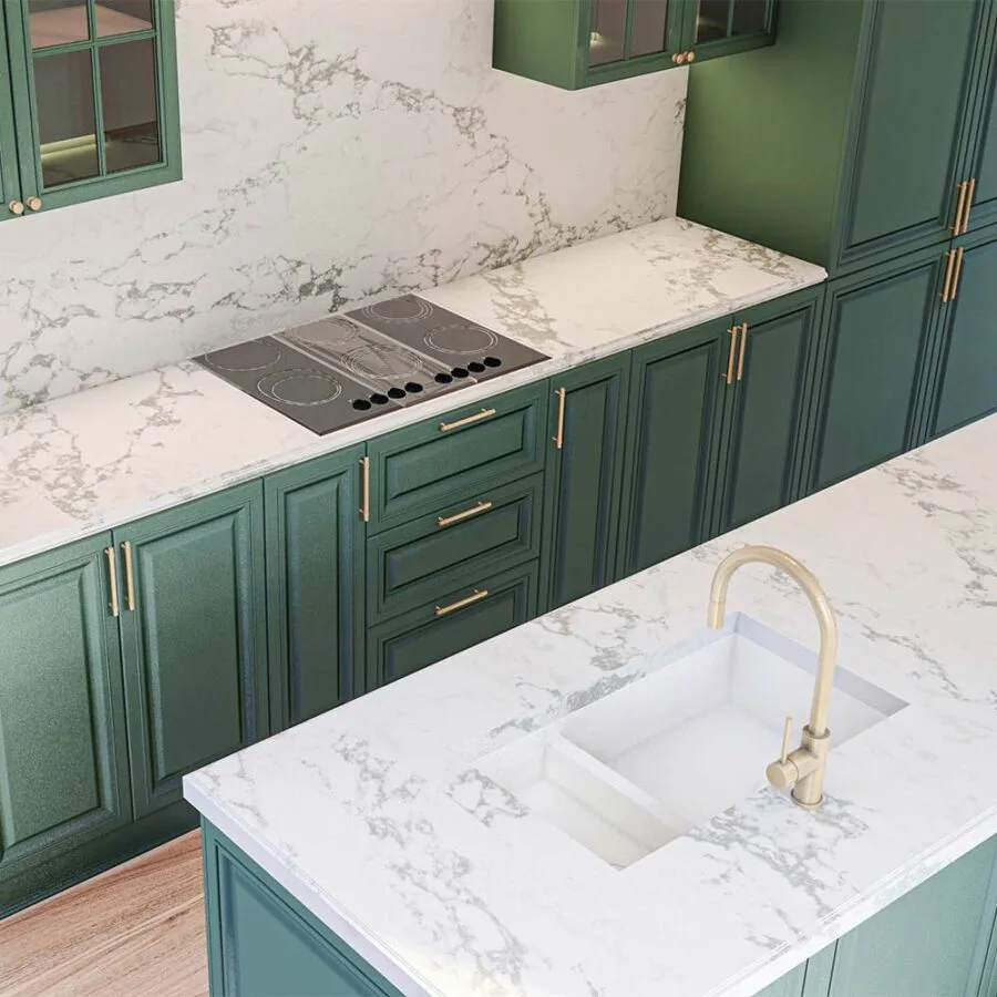 Arabescato Green